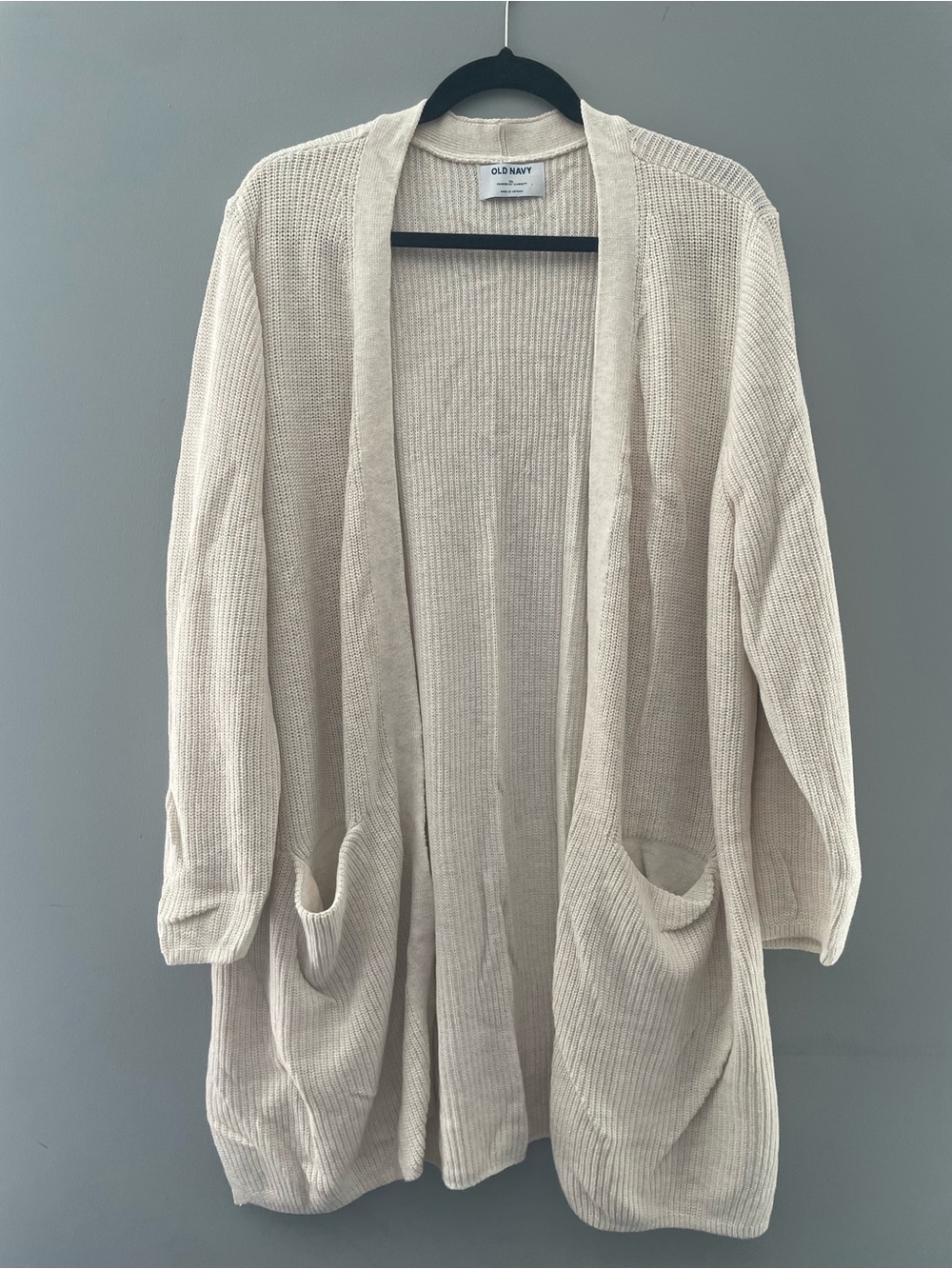 Long cardigan